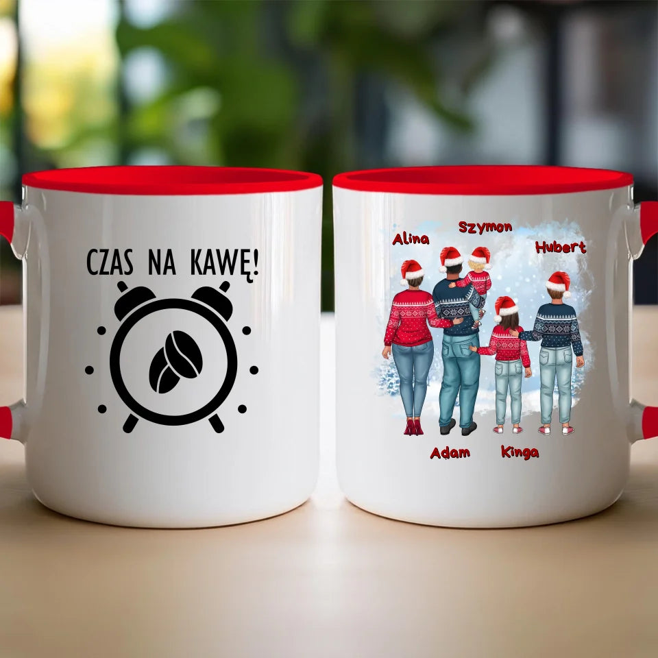 Kubek personalizowany świąteczny dla par #57