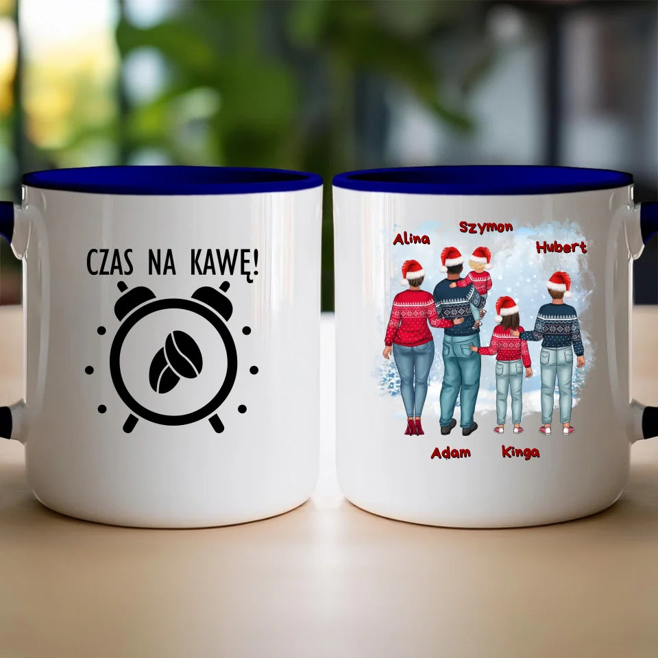 Kubek personalizowany świąteczny dla par #57