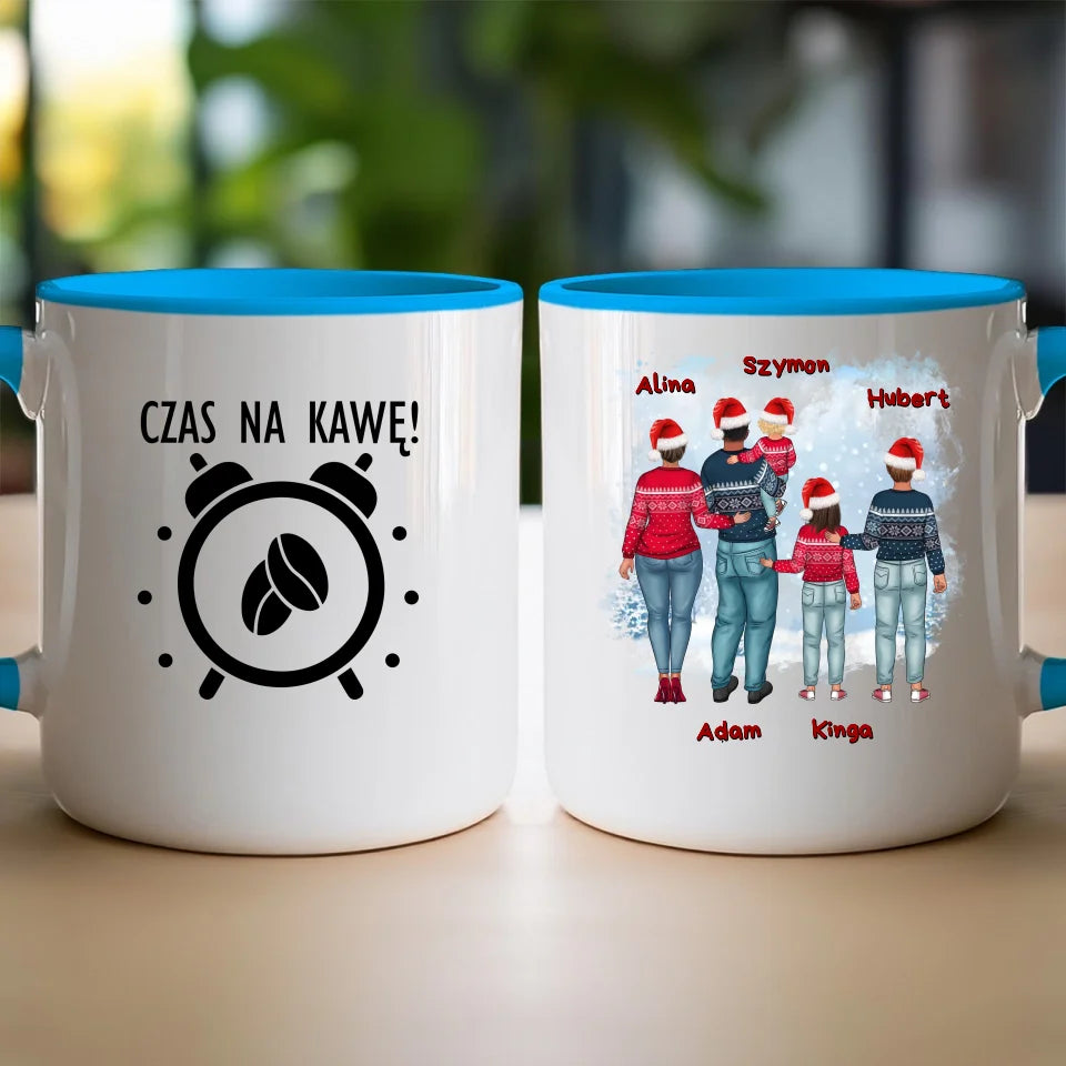 Kubek personalizowany świąteczny dla par #57
