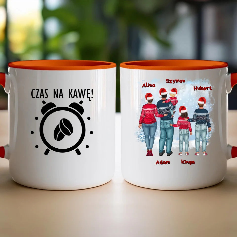 Kubek personalizowany świąteczny dla par #57