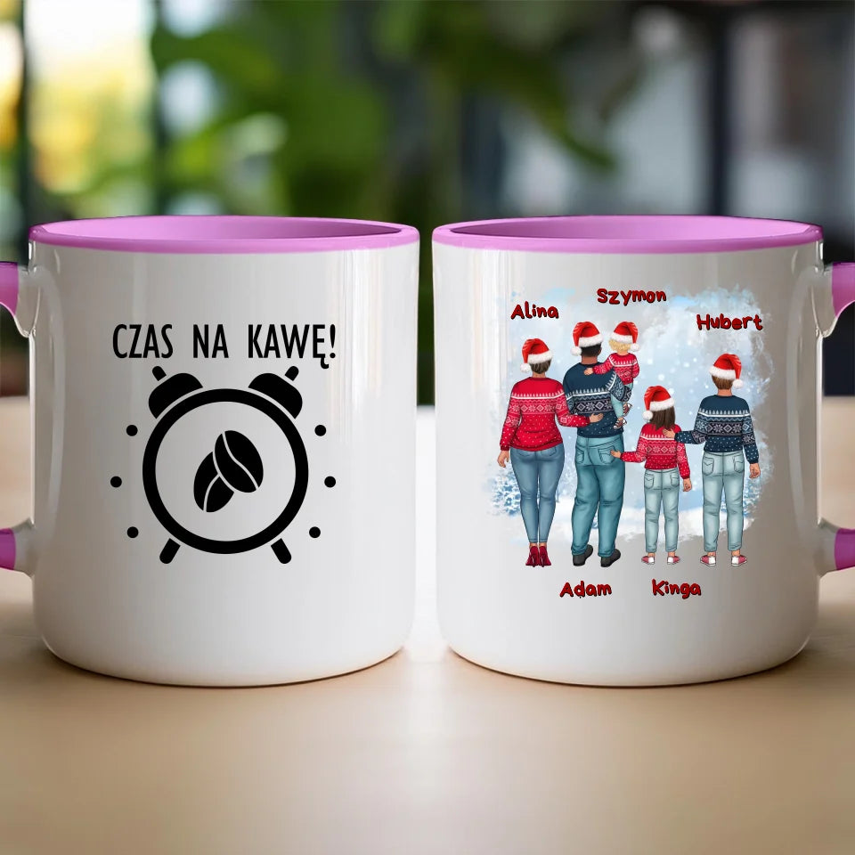 Kubek personalizowany świąteczny dla par #57