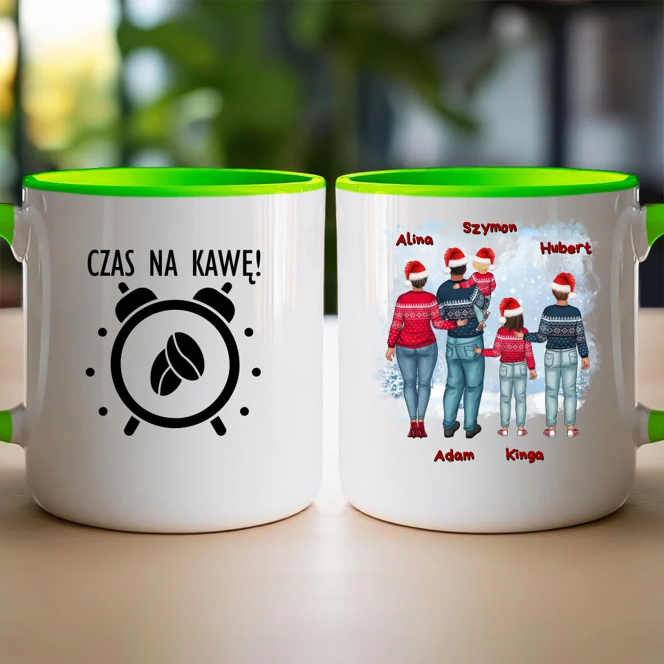 Kubek personalizowany świąteczny dla par #57