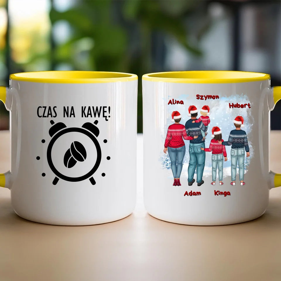 Kubek personalizowany świąteczny dla par #57