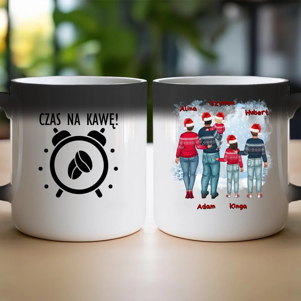 Kubek personalizowany świąteczny dla par #57