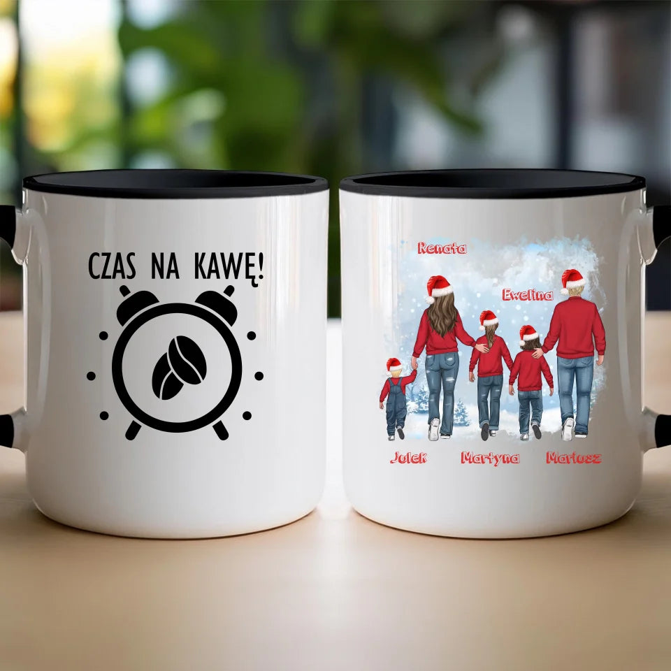 Kubek personalizowany świąteczny dla rodziny #814