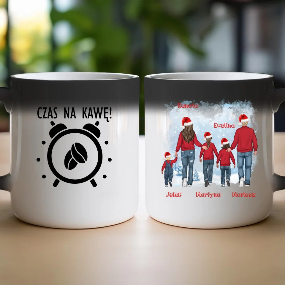 Kubek personalizowany świąteczny dla rodziny #814