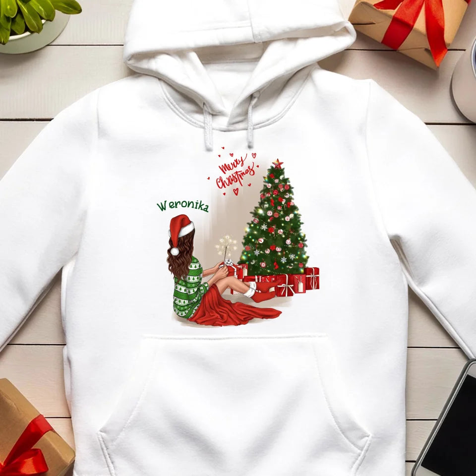 Bluza personalizowana świąteczna dla kobiety #512
