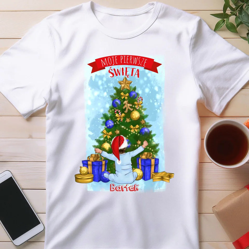 Koszulka personalizowana świąteczna dla dziecka #2000