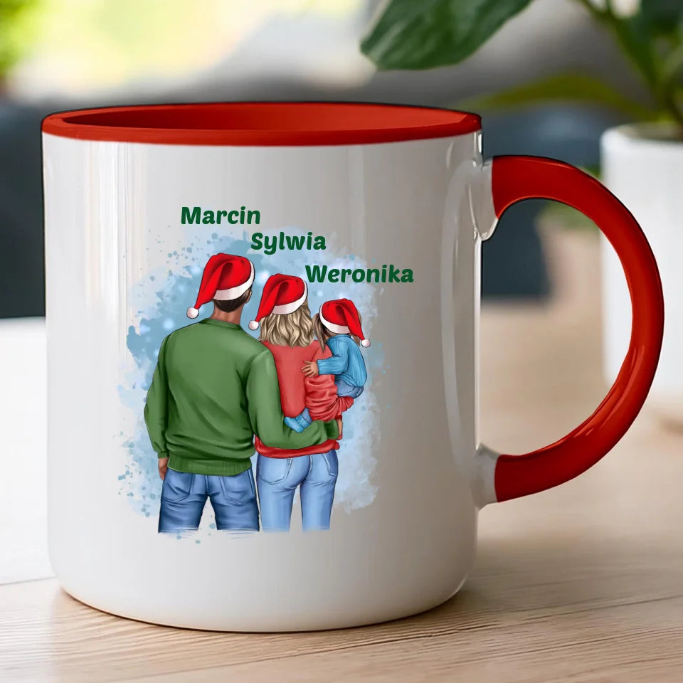 Kubek personalizowany świąteczny dla rodziców #900