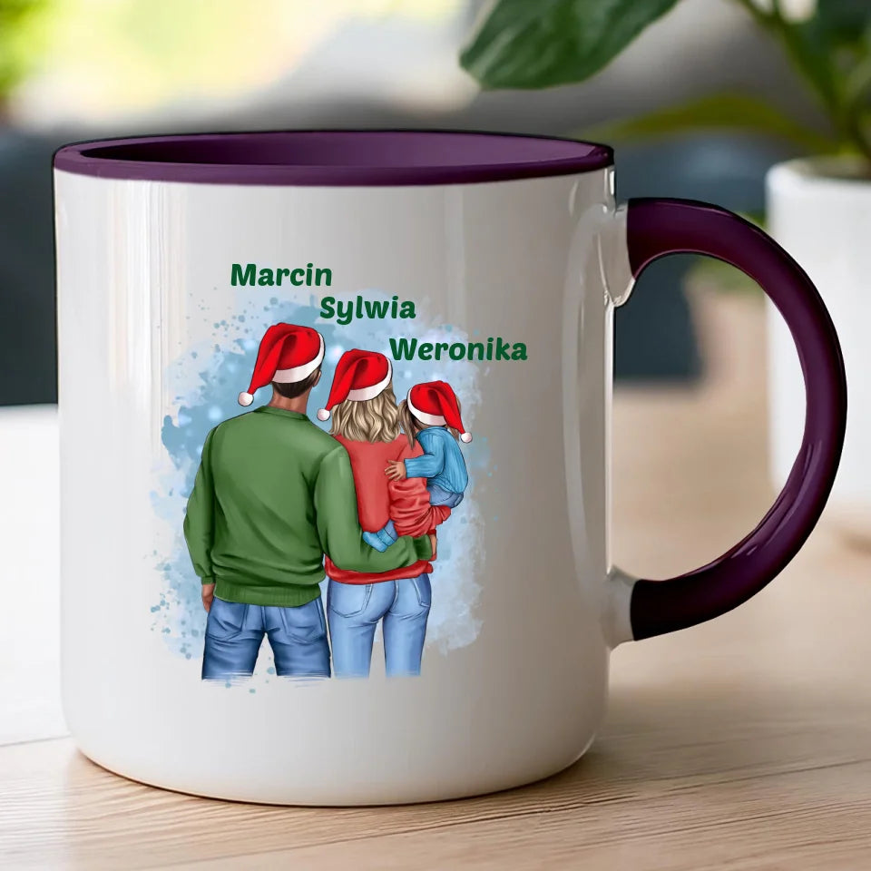 Kubek personalizowany świąteczny dla rodziców #900