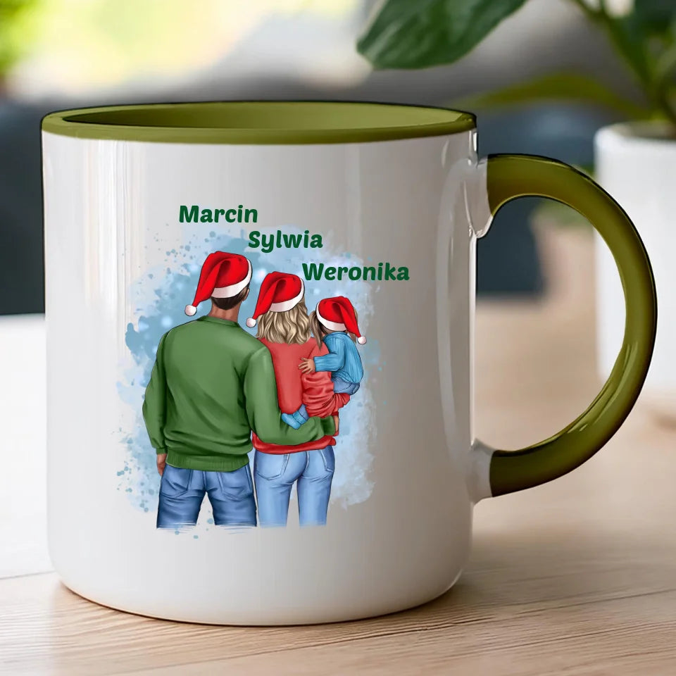 Kubek personalizowany świąteczny dla rodziców #900