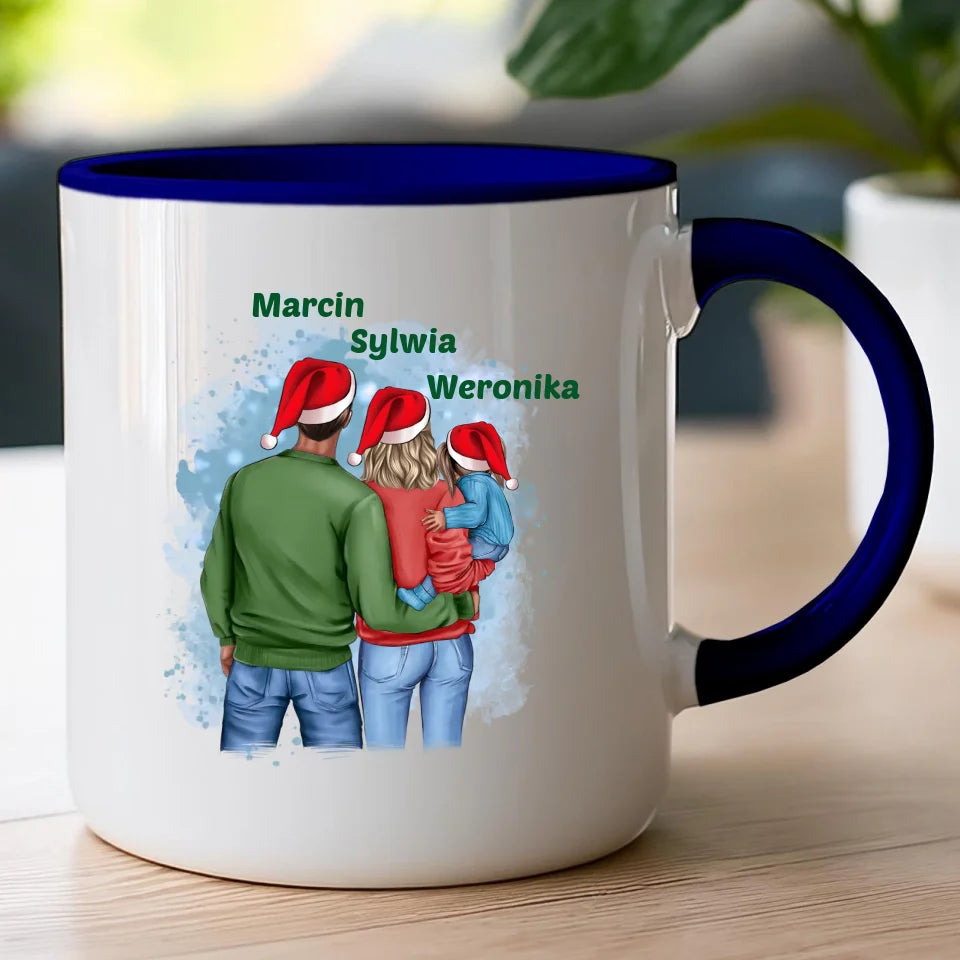 Kubek personalizowany świąteczny dla rodziców #900