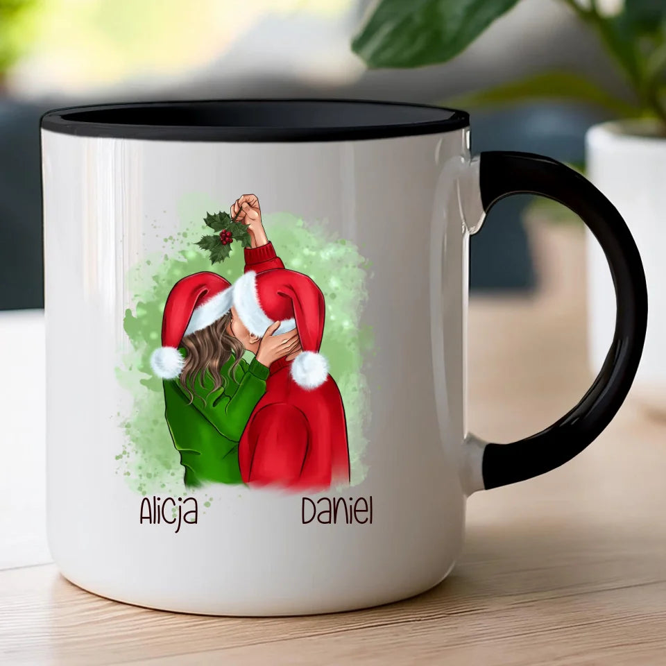 Kubek personalizowany świąteczny dla par #52