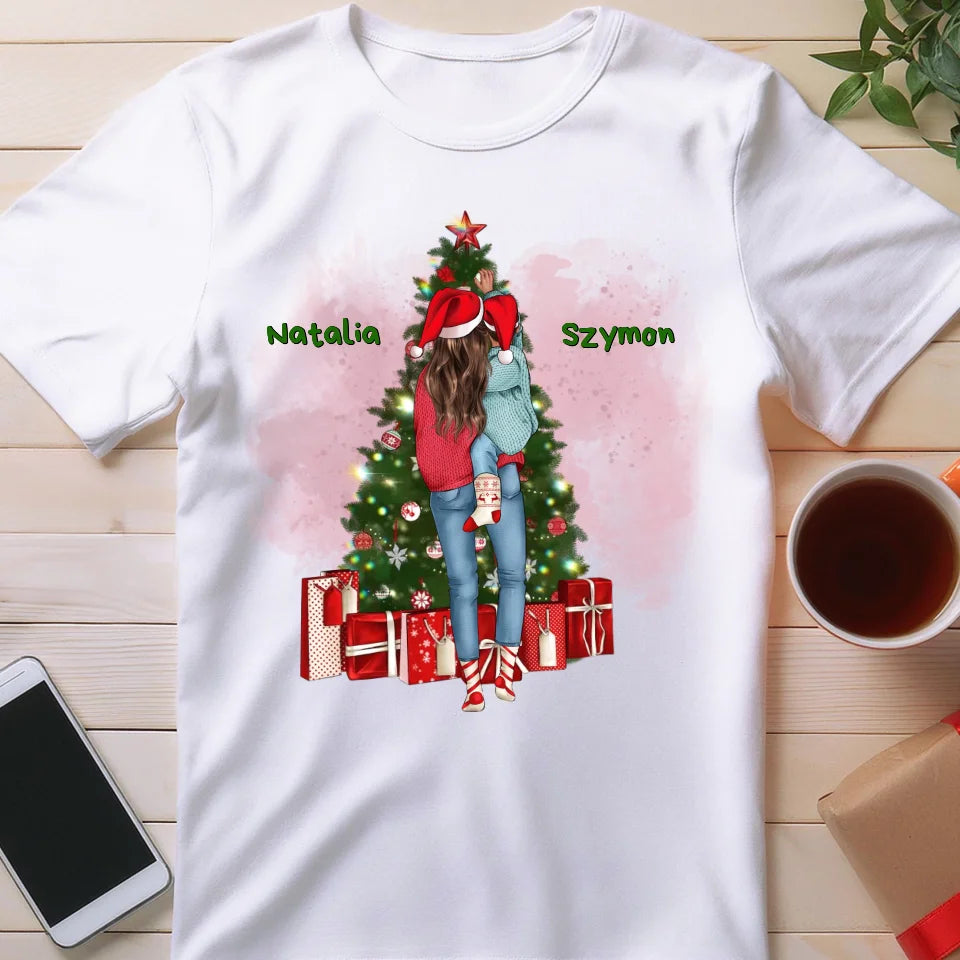 Koszulka personalizowana świąteczna dla mamy #301