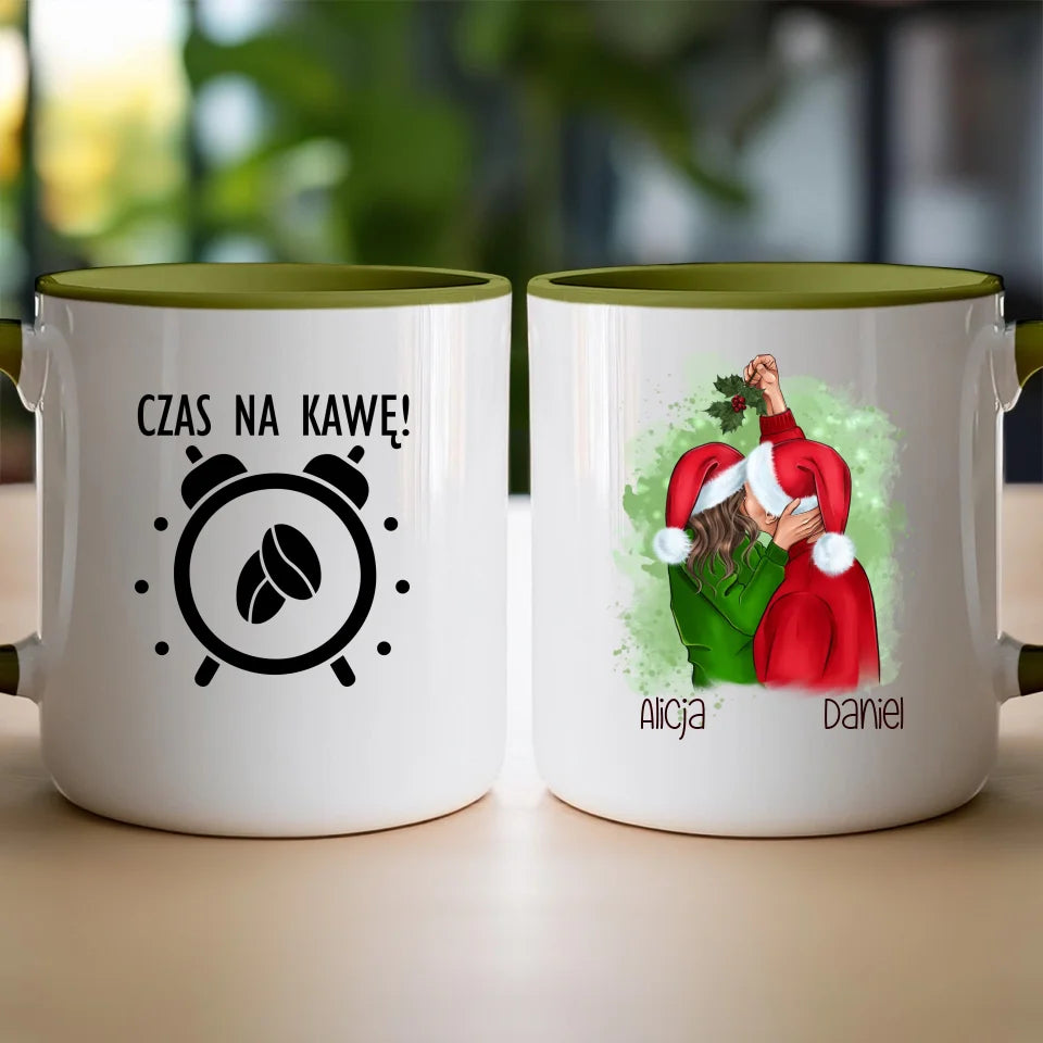Kubek personalizowany świąteczny dla par #52
