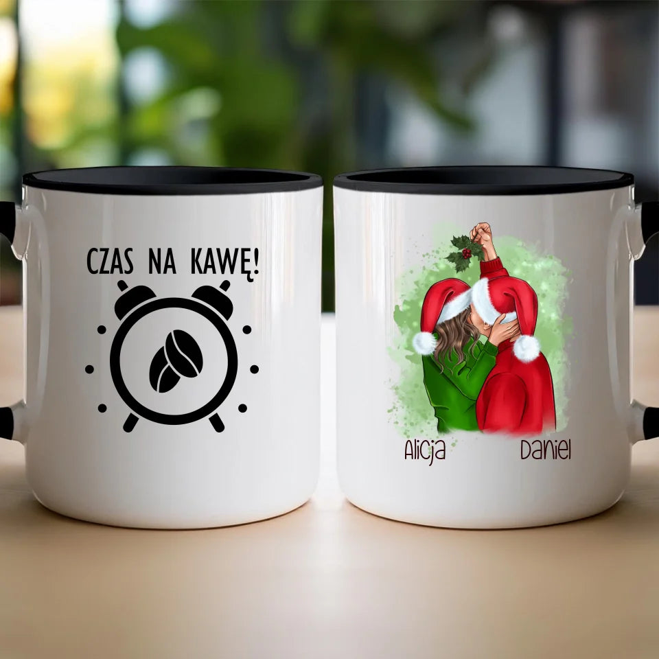 Kubek personalizowany świąteczny dla par #52