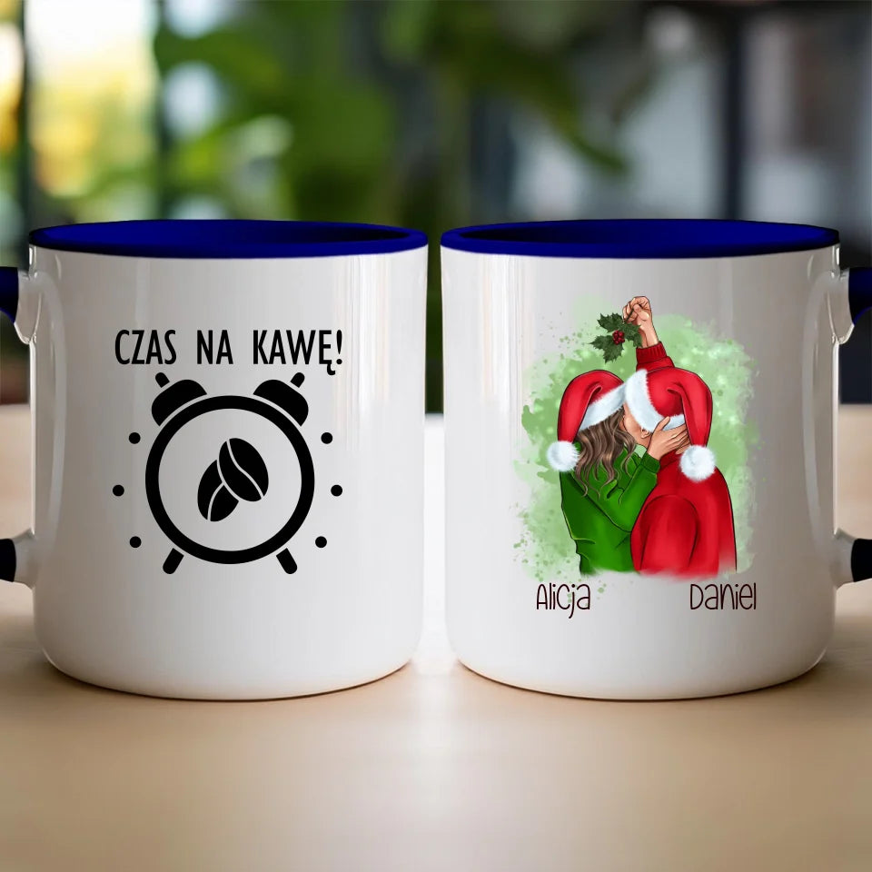 Kubek personalizowany świąteczny dla par #52