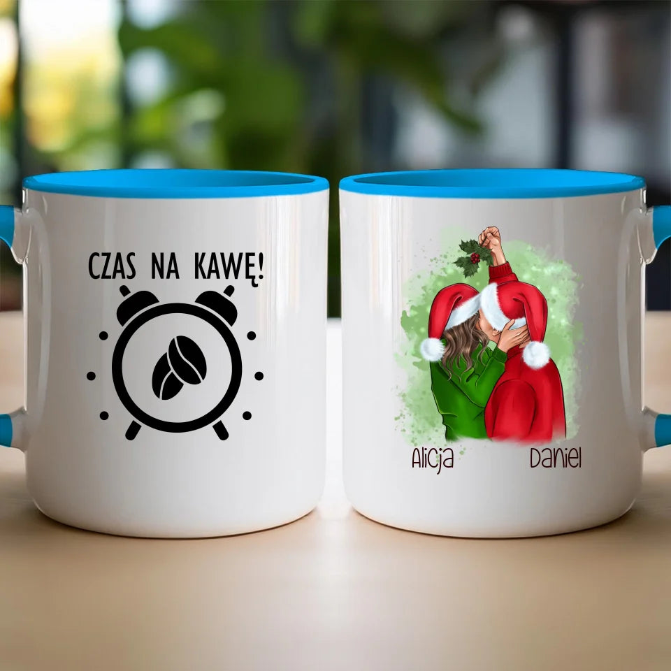 Kubek personalizowany świąteczny dla par #52
