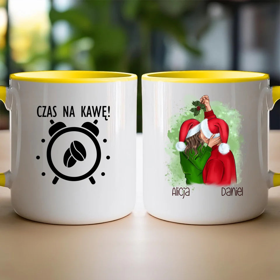 Kubek personalizowany świąteczny dla par #52