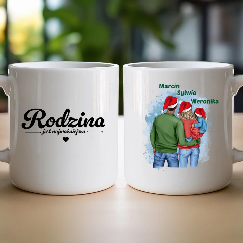 Kubek personalizowany świąteczny dla rodziców #900