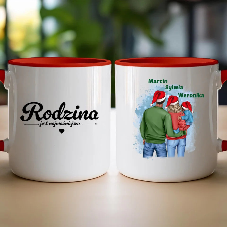 Kubek personalizowany świąteczny dla rodziców #900