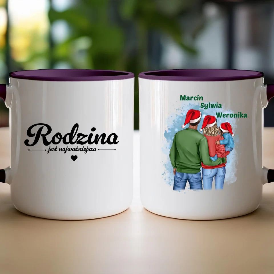 Kubek personalizowany świąteczny dla rodziców #900