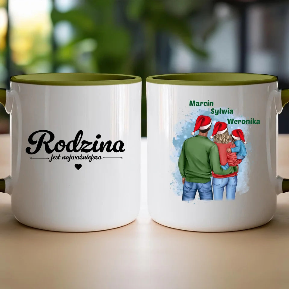 Kubek personalizowany świąteczny dla rodziców #900