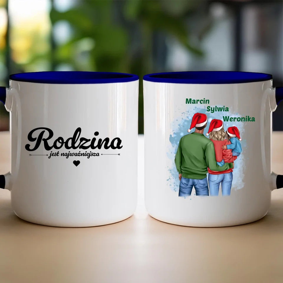 Kubek personalizowany świąteczny dla rodziców #900
