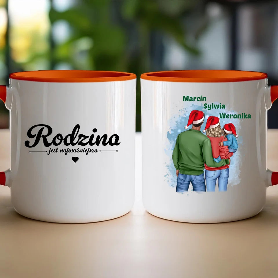 Kubek personalizowany świąteczny dla rodziców #900