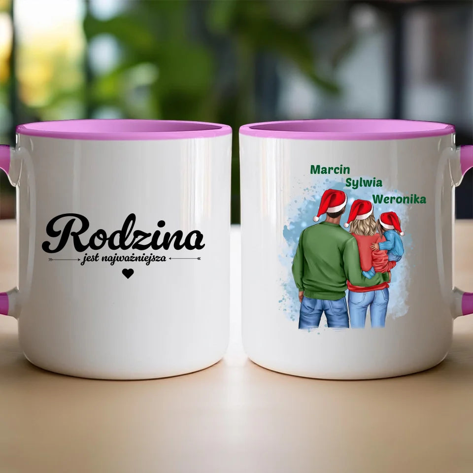 Kubek personalizowany świąteczny dla rodziców #900