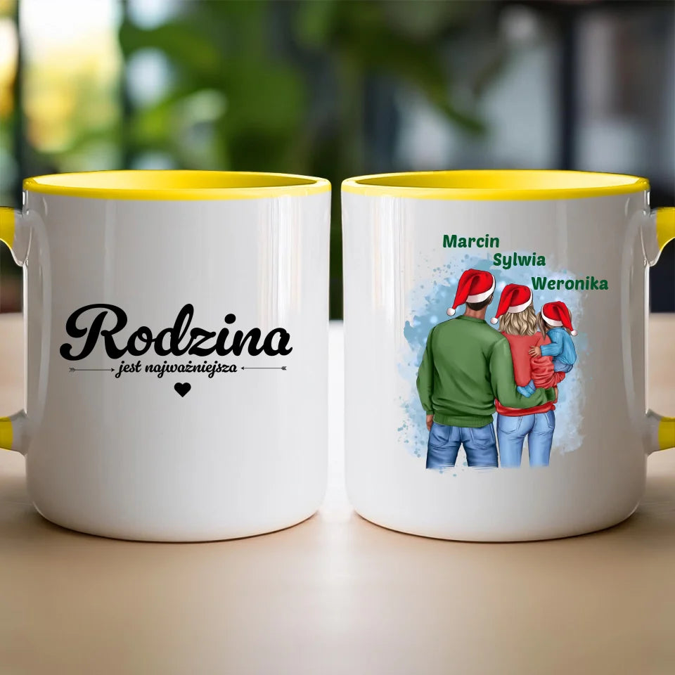 Kubek personalizowany świąteczny dla rodziców #900