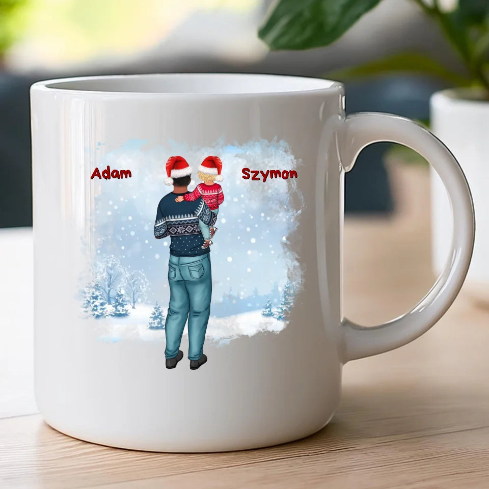 Kubek personalizowany świąteczny dla Taty #730