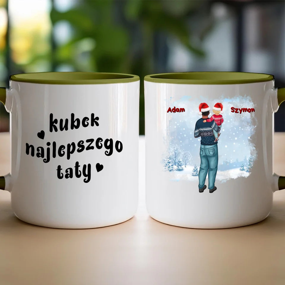 Kubek personalizowany świąteczny dla Taty #730