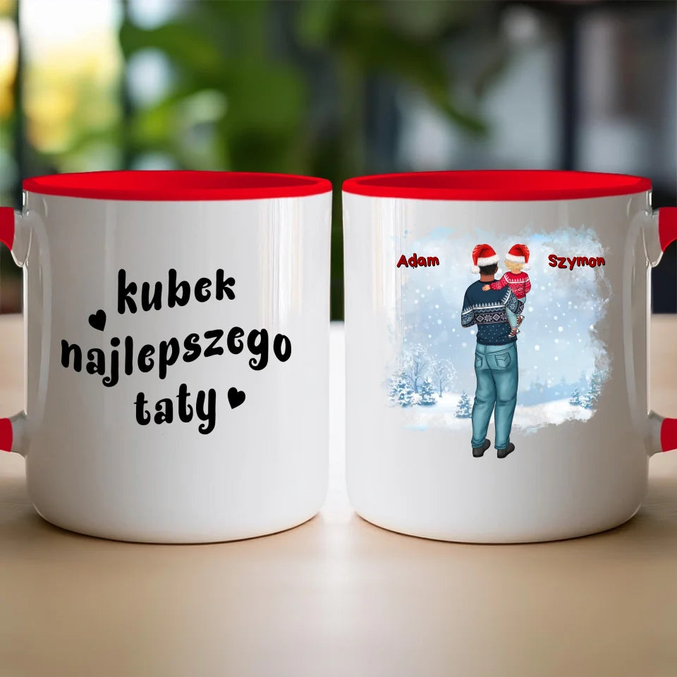 Kubek personalizowany świąteczny dla Taty #730