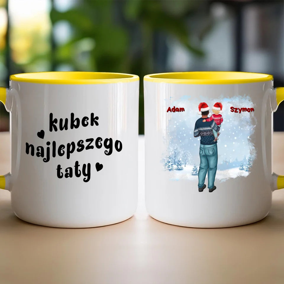 Kubek personalizowany świąteczny dla Taty #730