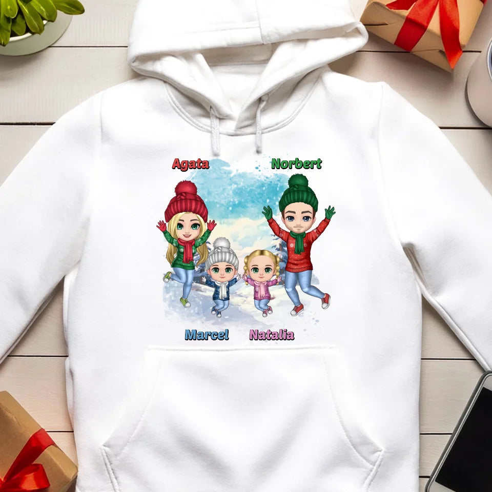 Bluza personalizowana świąteczna dla rodziny #812