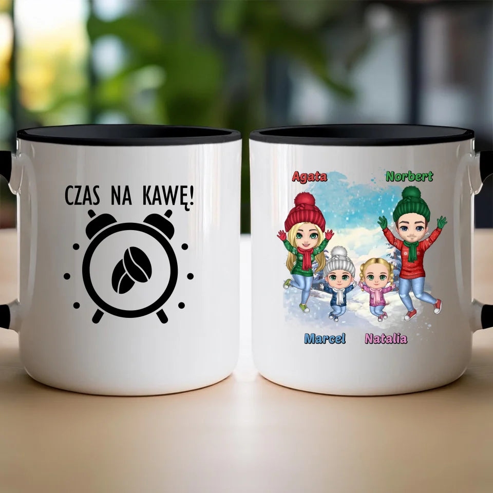 Kubek personalizowany świąteczny dla rodziny #812