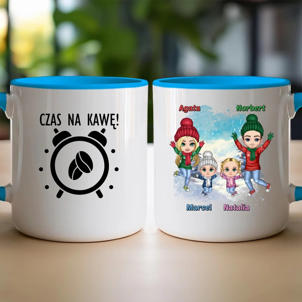 Kubek personalizowany świąteczny dla rodziny #812