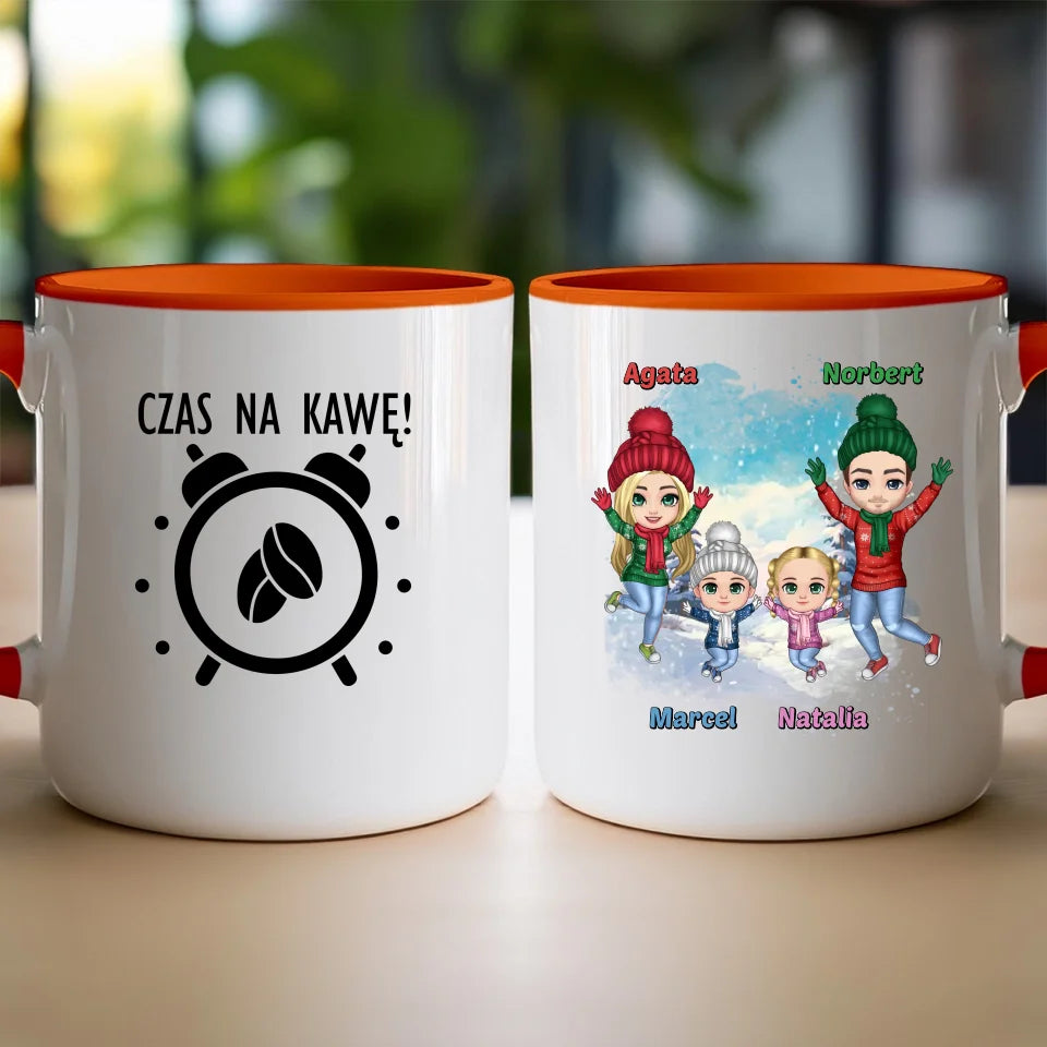 Kubek personalizowany świąteczny dla rodziny #812