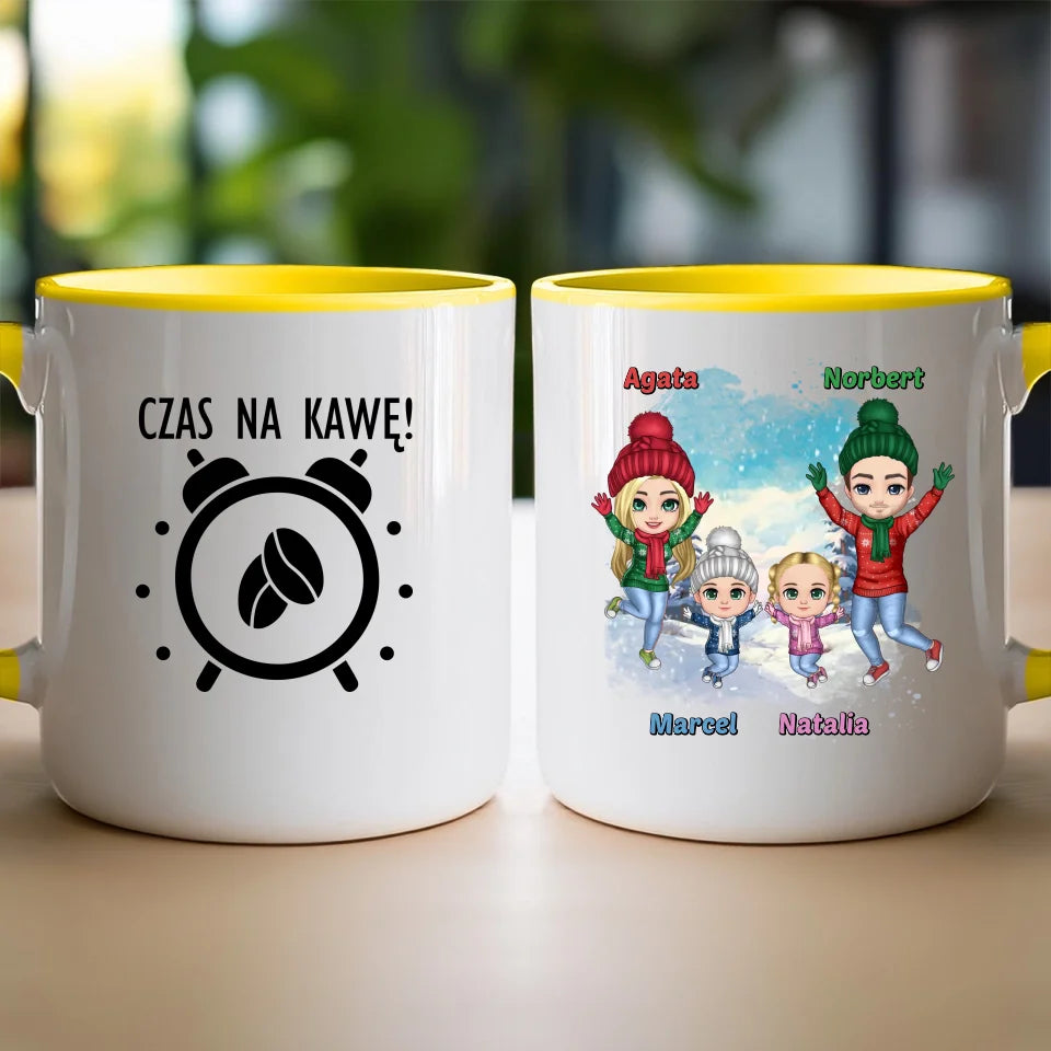 Kubek personalizowany świąteczny dla rodziny #812