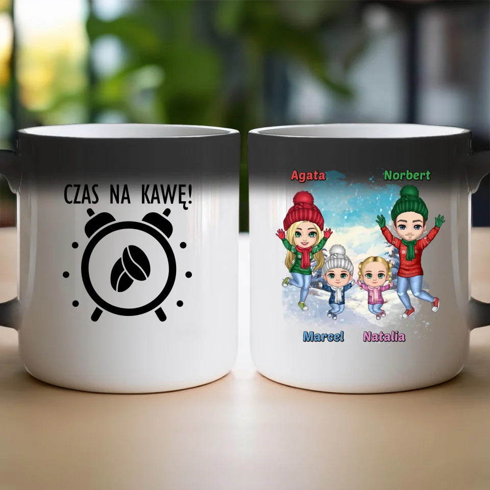 Kubek personalizowany świąteczny dla rodziny #812