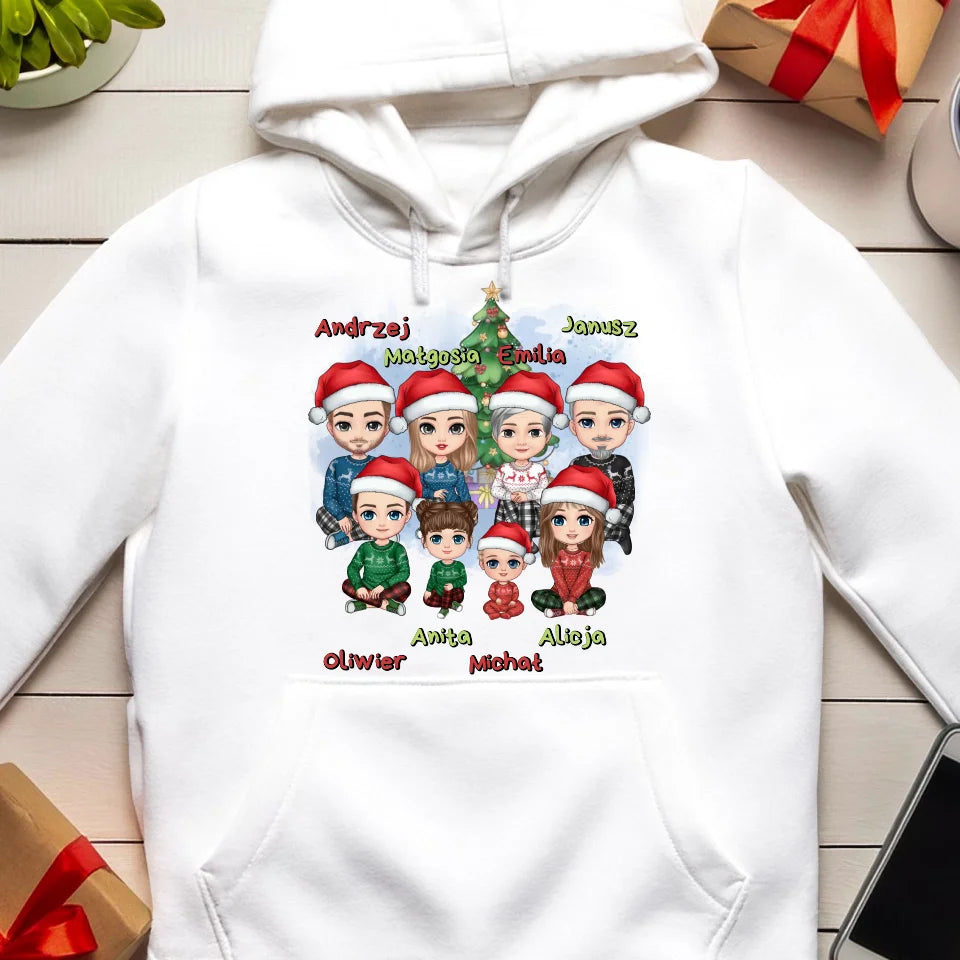 Bluza personalizowana świąteczna dla rodziny #811