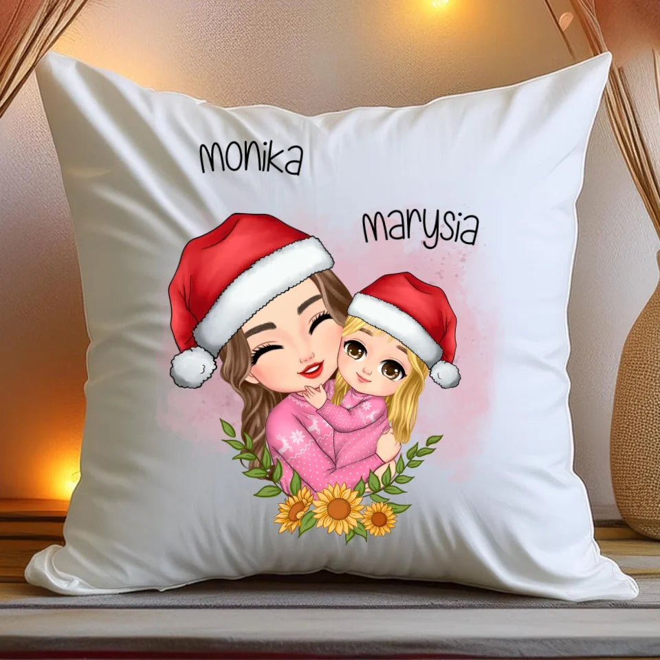 Poduszka świąteczna personalizowana dla mamy #330