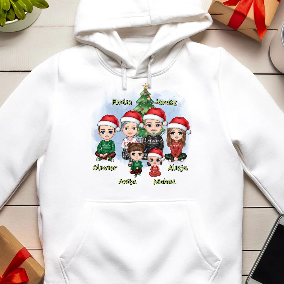 Bluza personalizowana świąteczna dla babci i dziadka #602