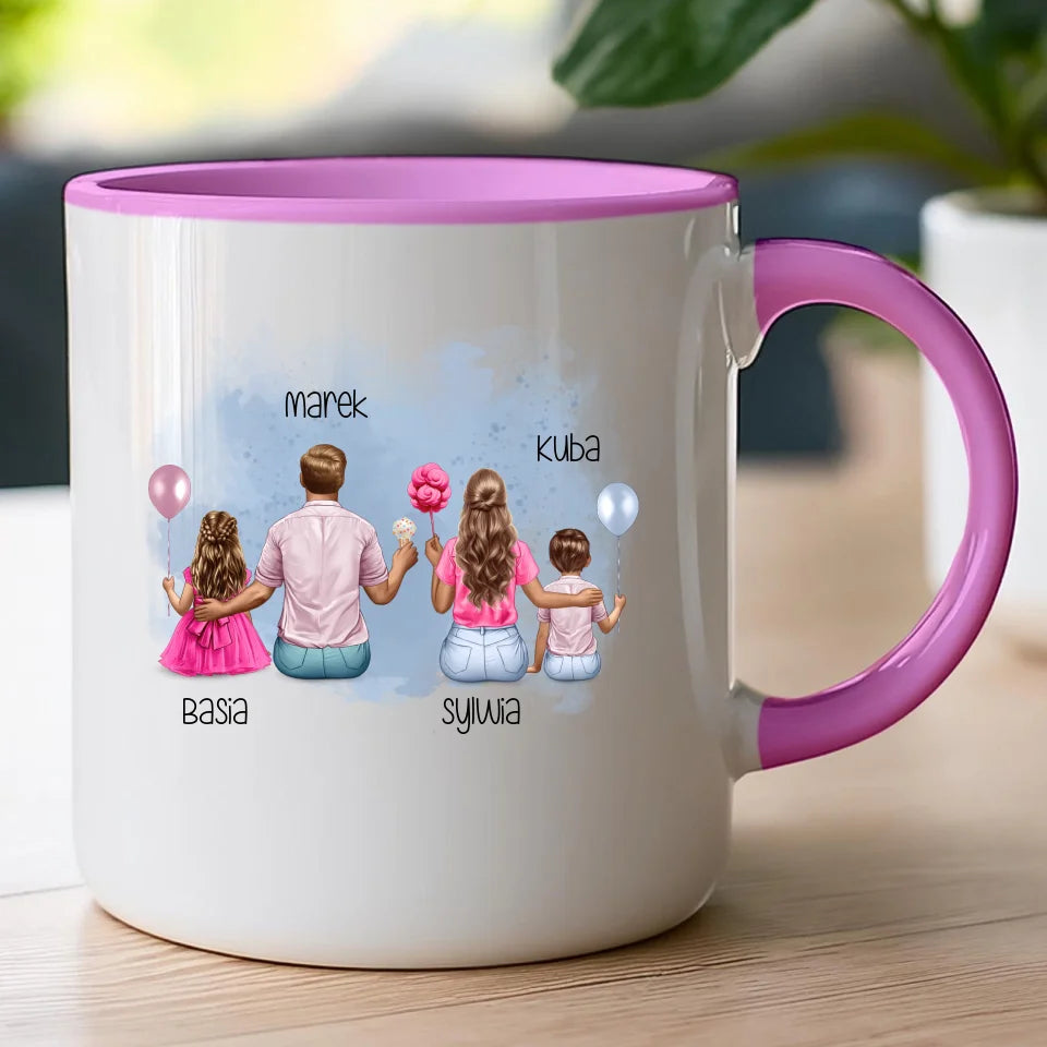 Kubek personalizowany dla rodziny #815