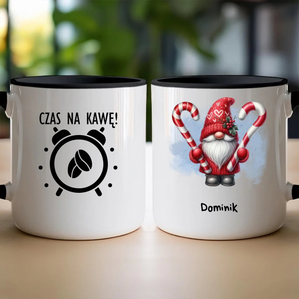Kubek personalizowany świąteczny Gnom #100