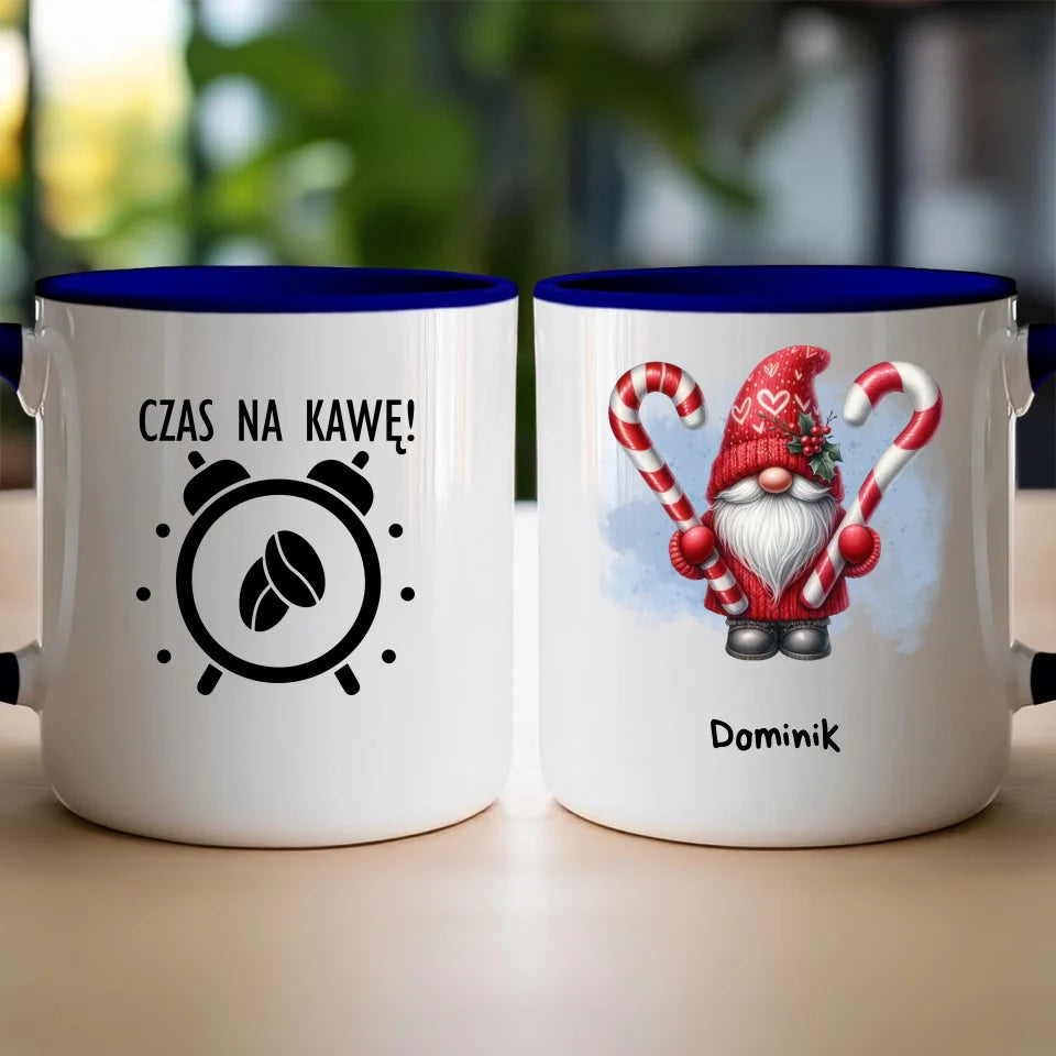 Kubek personalizowany świąteczny Gnom #100