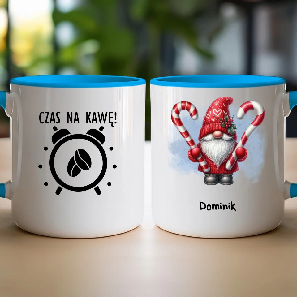 Kubek personalizowany świąteczny Gnom #100