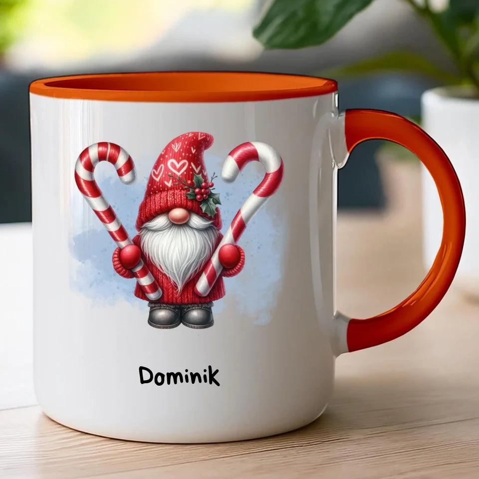 Kubek personalizowany świąteczny Gnom #100