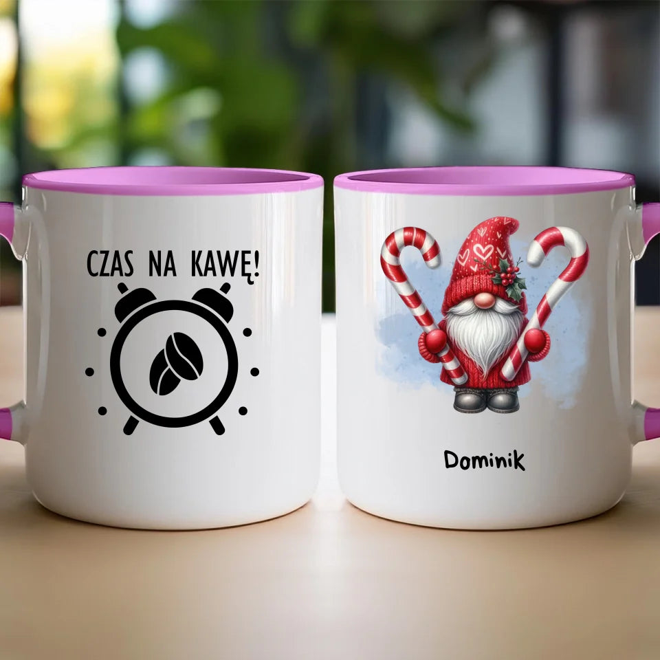 Kubek personalizowany świąteczny Gnom #100